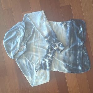 Hoodie blue tie-dye size M